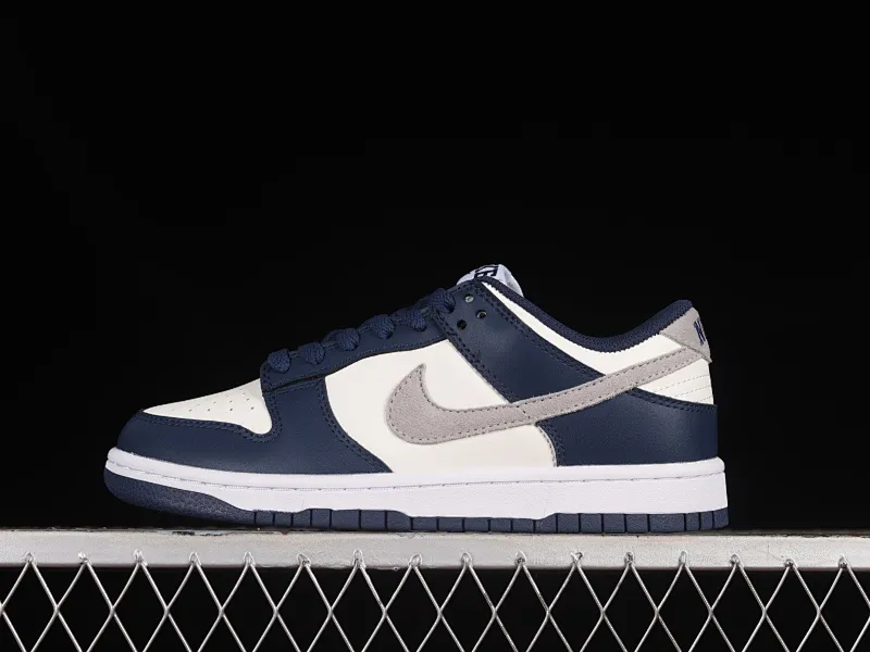 All categories Nk SB Dunk series Nk SB Dunk Low low-top sneakers Nk Dunk Low "Midnight Navy" blue and white SB low-top sports and leisure sneakers FD9749-400